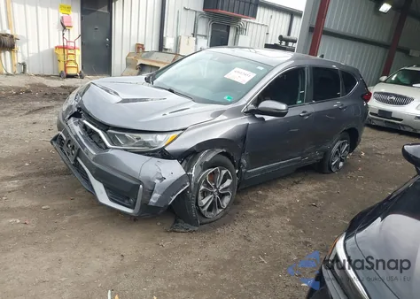 2021 Honda Cr-V 2Wd Ex из США, поврежденный, VIN 5J6RW1H51ML002169